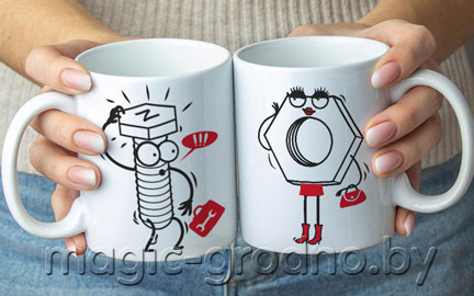Парные кружки с фото