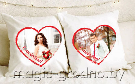 Подушки с фото на заказ